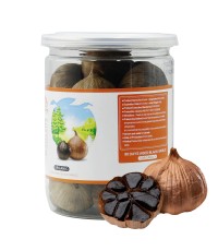 Mizzuco Black Garlic, 290G Organic WHOLE Black Garlic Natural Fermented for 90 days Healthy Snack Ready to Eat or Sauce